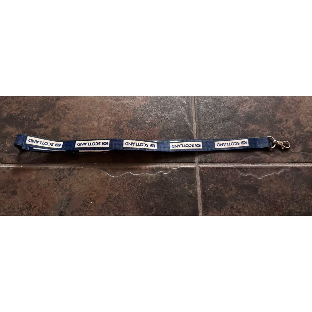 Scotland Tartan Lanyard – Keychain / Badge Holder